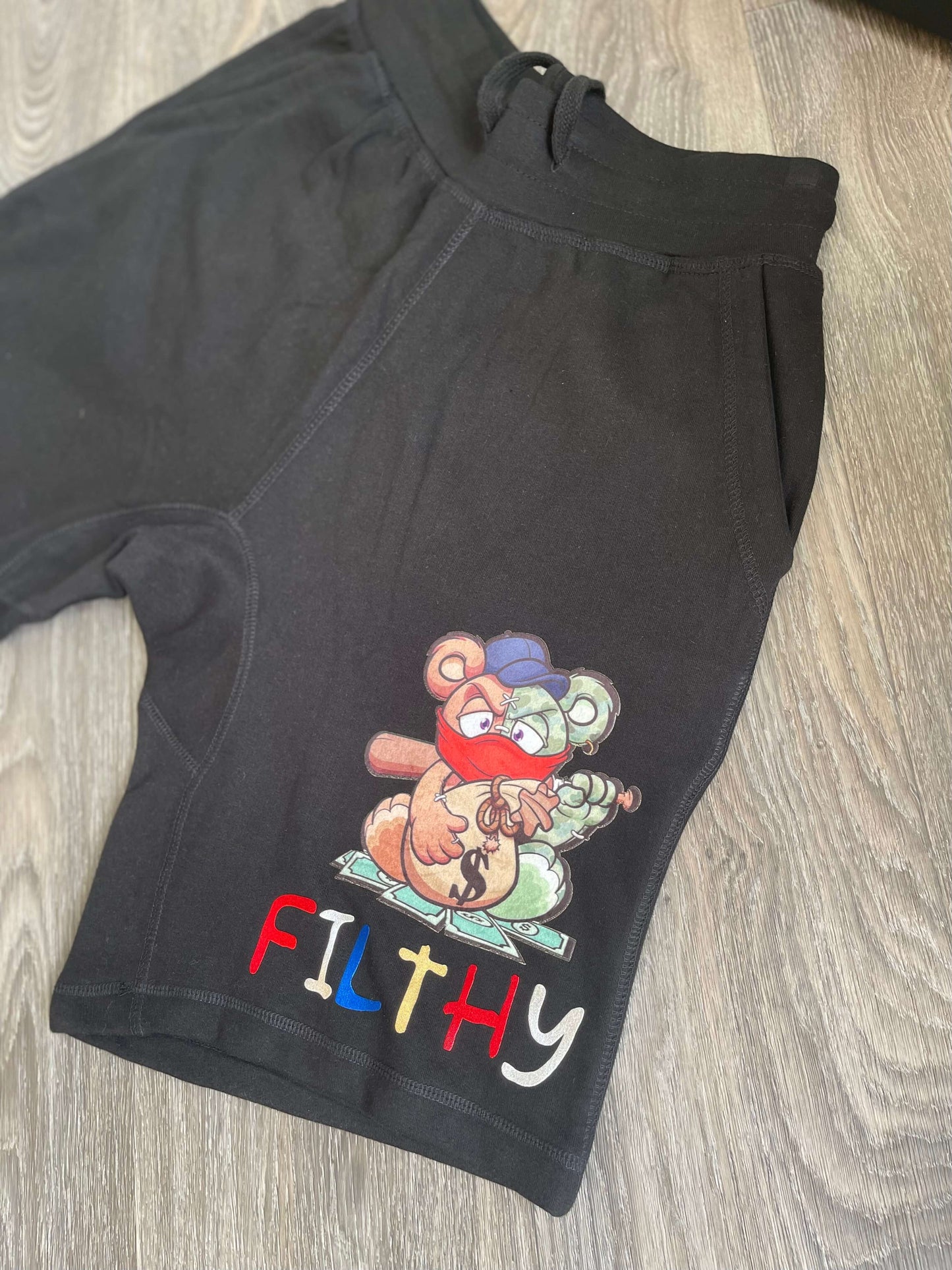 FILTHY MONEY BAG SHORTS